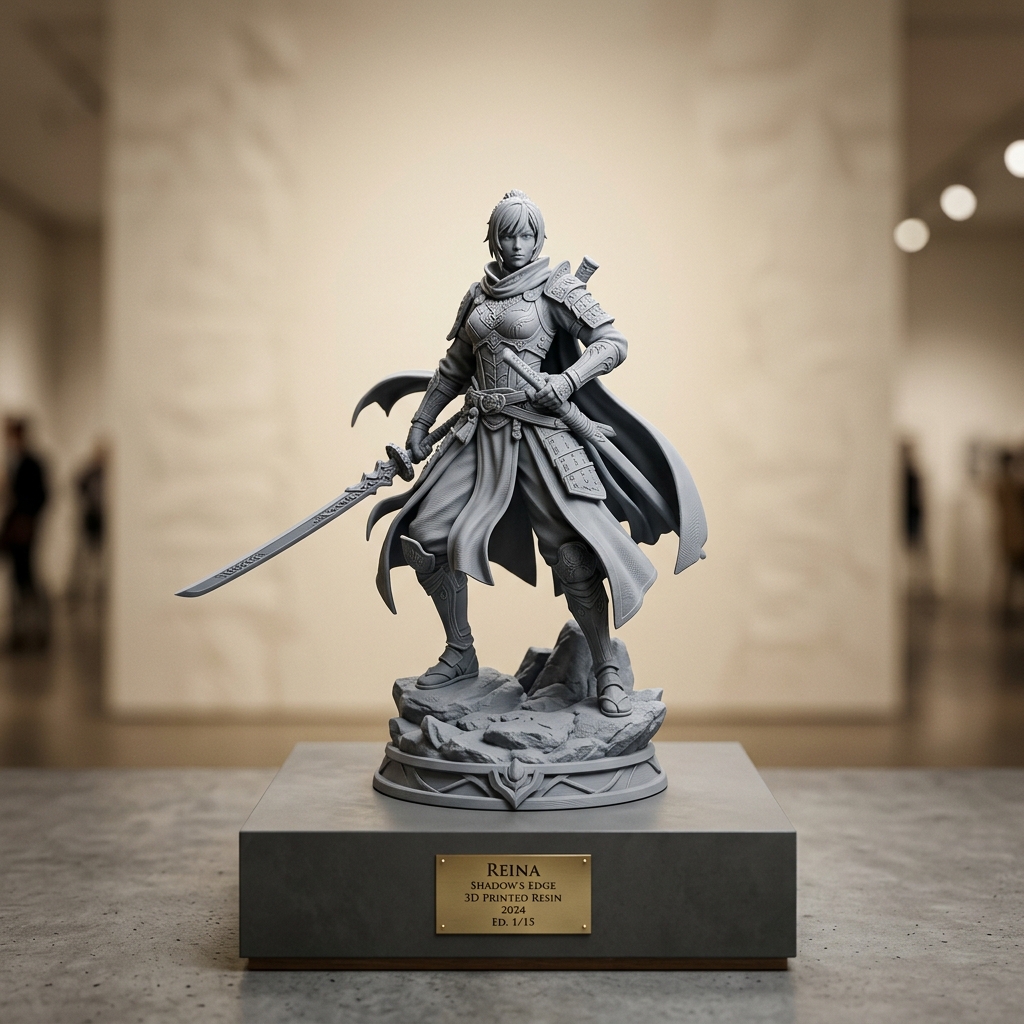 Reina Anime Warrior Figurine